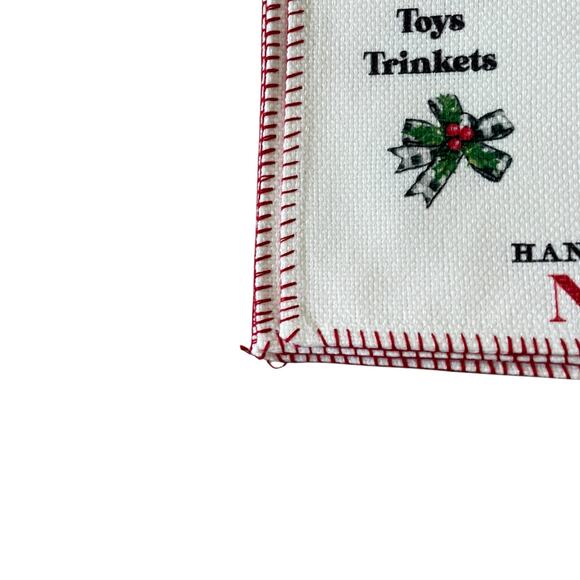 Lillian August Christmas SANTA CLAUS Placemat Set of 4 Holiday Decor 13x19 New - Picture 11 of 16